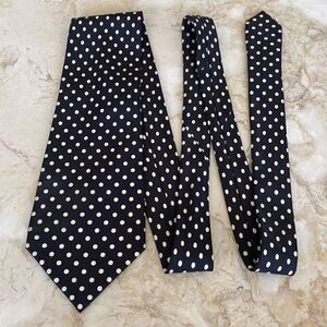 Avanzata for Harry Rosen 100% Silk Polka Dot Tie